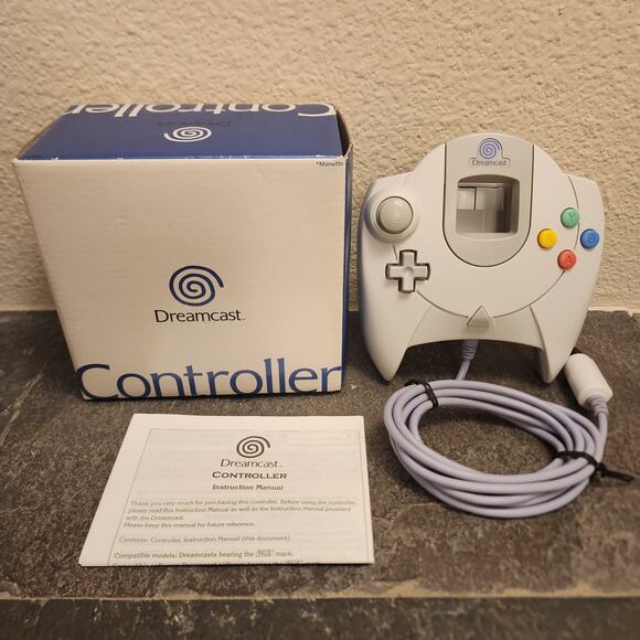 Dreamcast Controller Game Pad [EUR Import] (CIB) - Sega - Picture 4 of 8